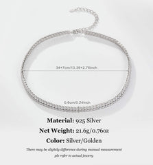 Minimalist Fashion 925 Silver Heart-Shaped Colored Pendant with Zircon Inlay Collarbone Necklace  UponBasics   