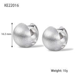 925 Sterling Silver Drawn Wire Sphere Earrings  UponBasics   