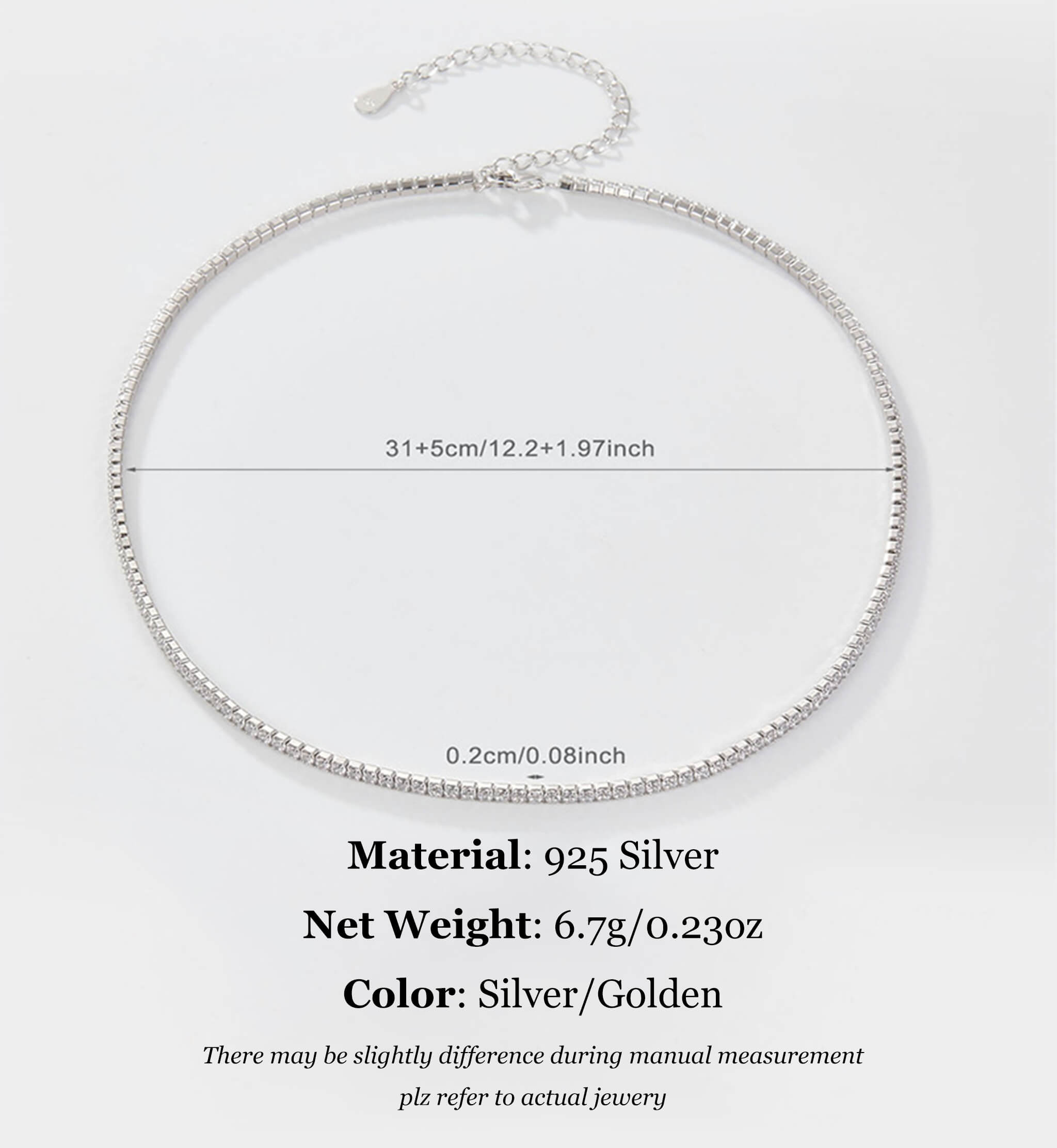 Minimalist Fashion 925 Silver Heart-Shaped Colored Pendant with Zircon Inlay Collarbone Necklace  UponBasics   