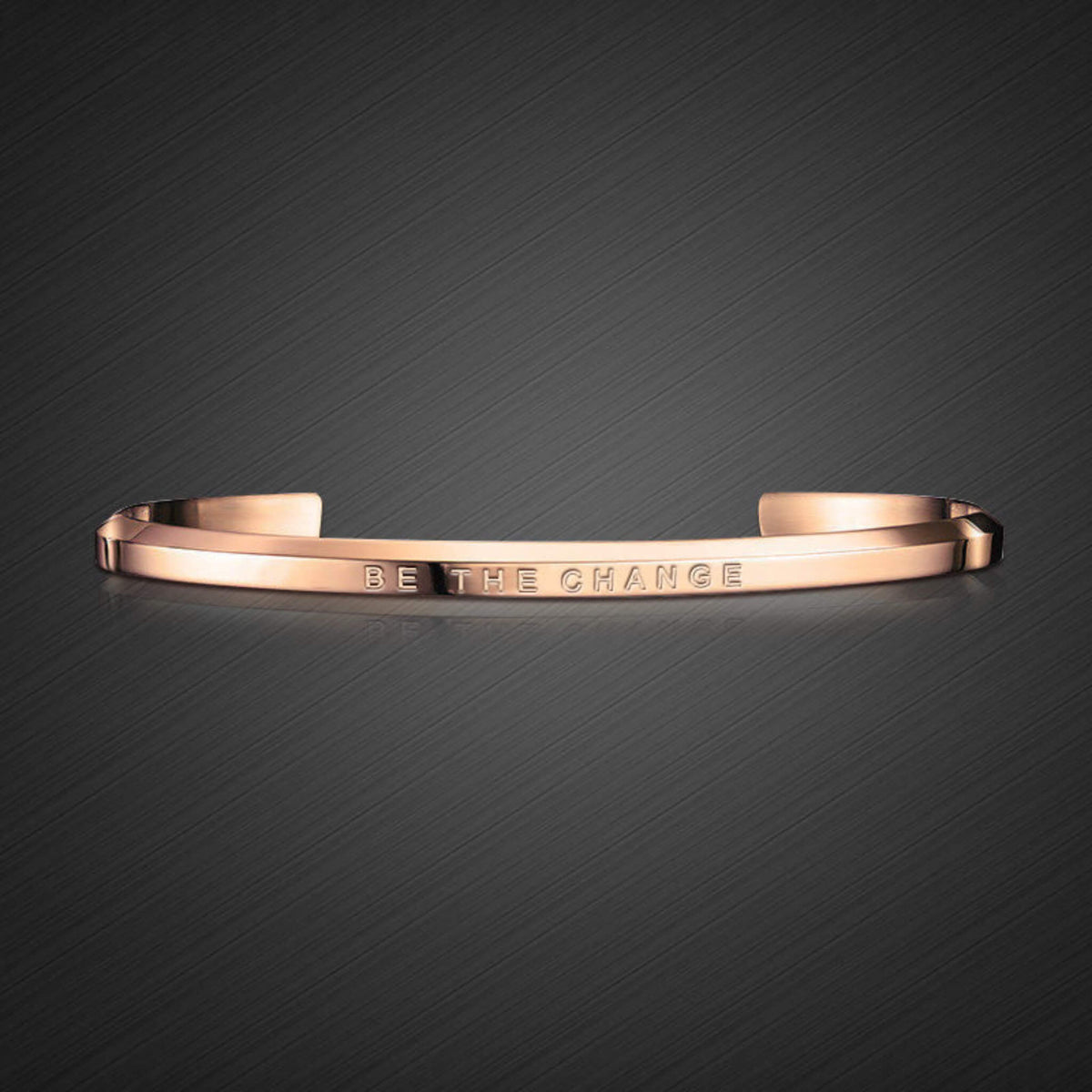 Be The Change Bracelet  UponBasics Rose Gold  