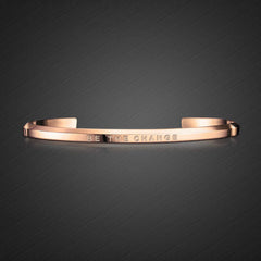 Be The Change Bracelet  UponBasics Rose Gold  