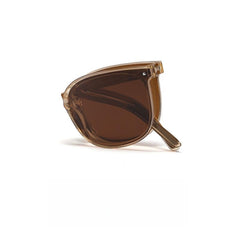 Foldable Travel Sunglasses  UponBasics Brown-F6  