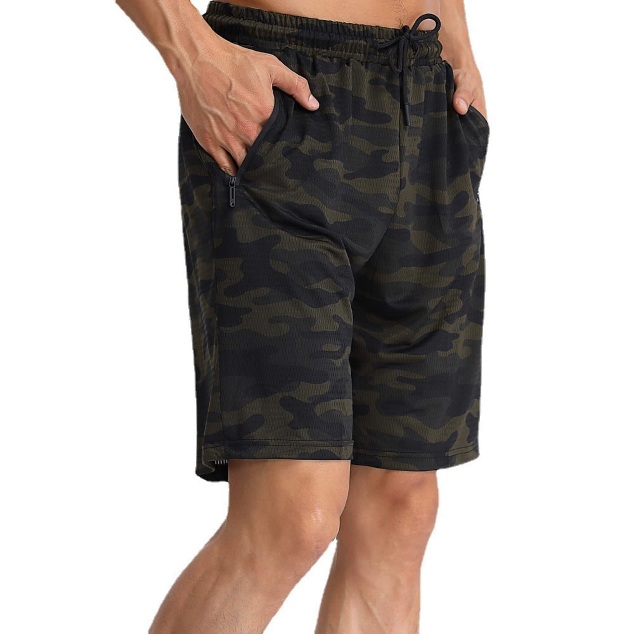 Camouflage Trendy Beach Casual Shorts  UponBasics   