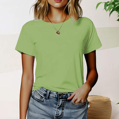 Women's 100% Combed Cotton® Tee  UponBasics Matcha Green XS 