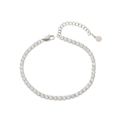 Minimalist and Versatile Style Anklet  UponBasics Silver  