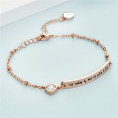 Not Sisters By Blood But Sisters By Heart Bracelet  UponBasics   