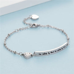 Not Sisters By Blood But Sisters By Heart Bracelet  UponBasics   