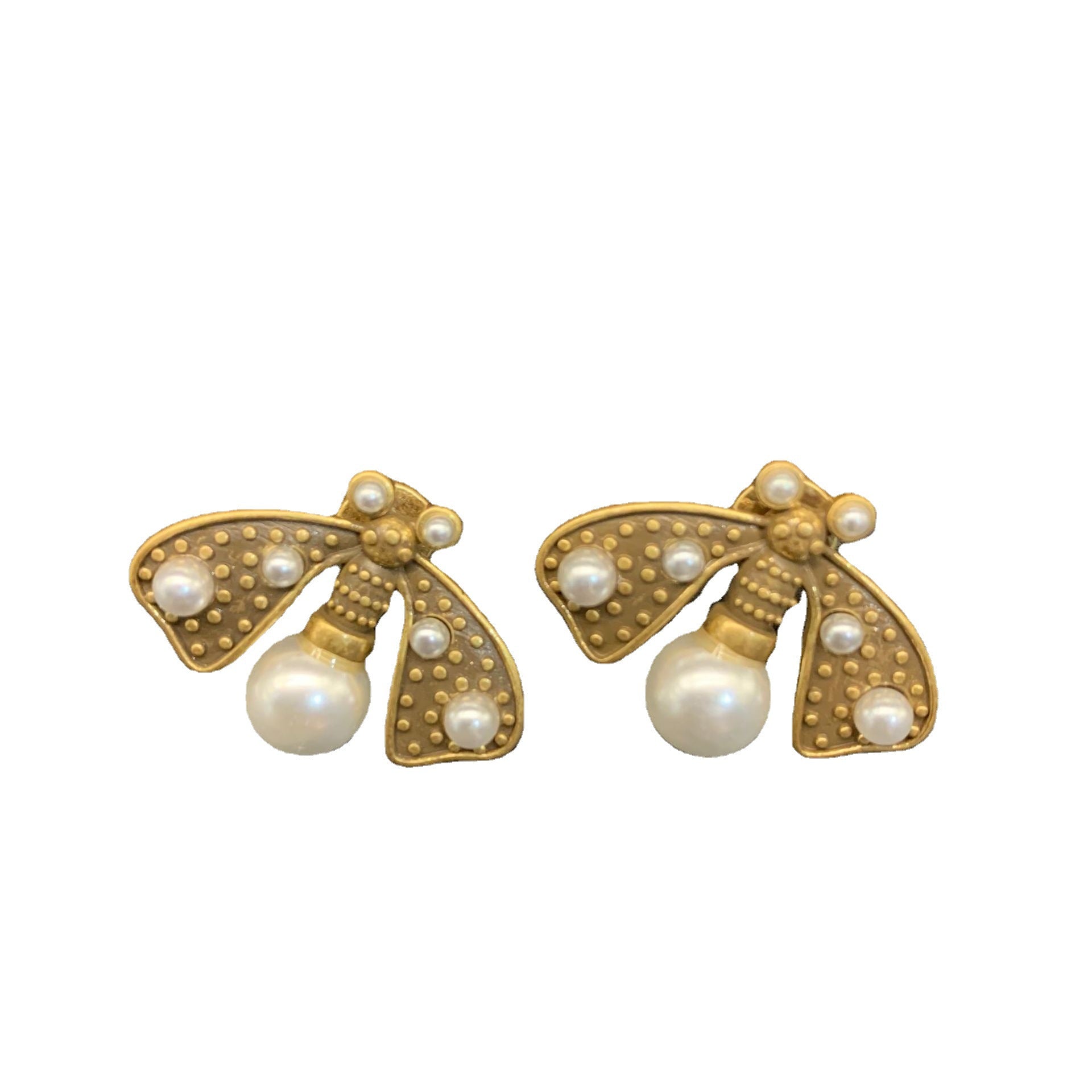 Fresh and Sweet Honeybee-Shaped Earrings  UponBasics   