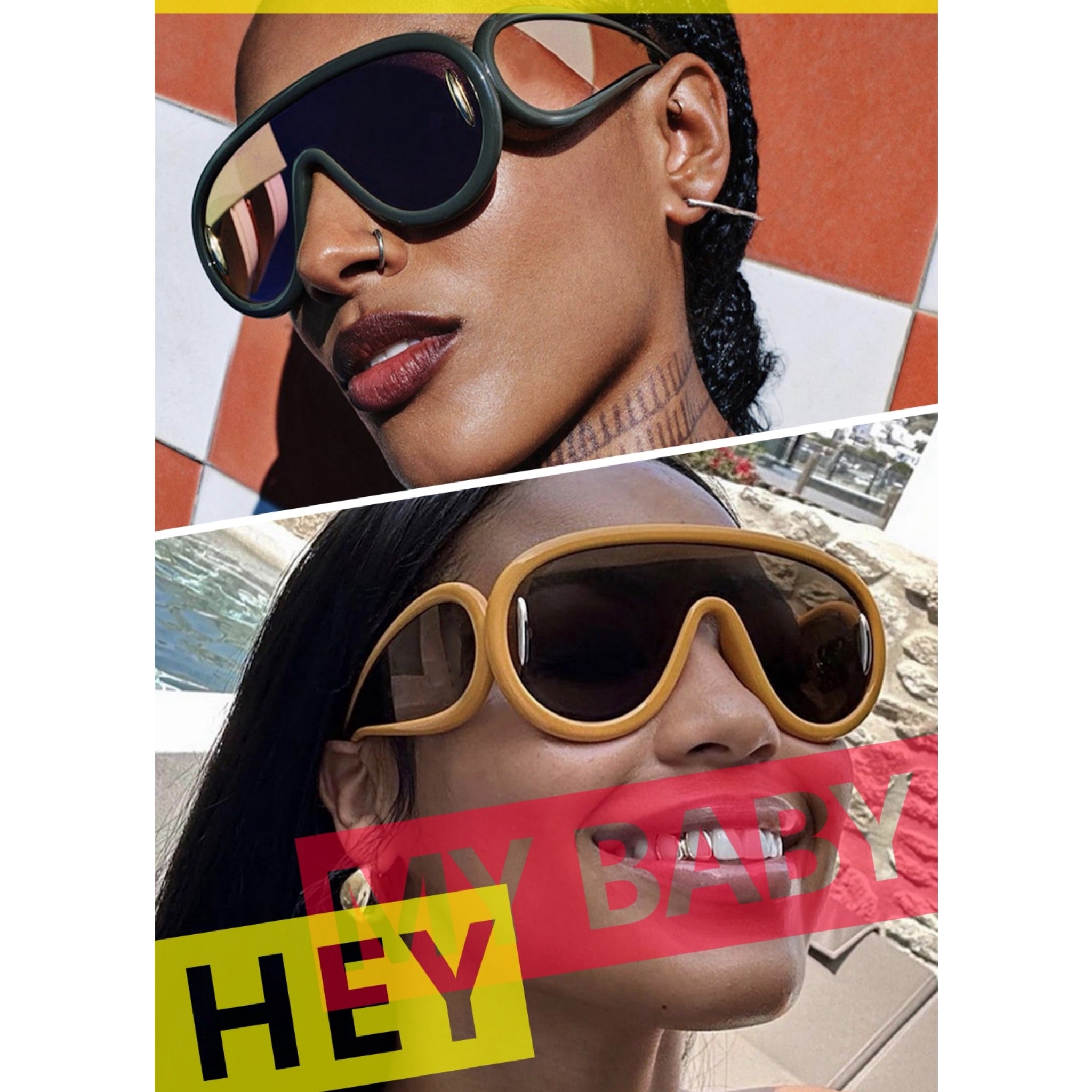 Punk Hip Hop Sunglasses  UponBasics   