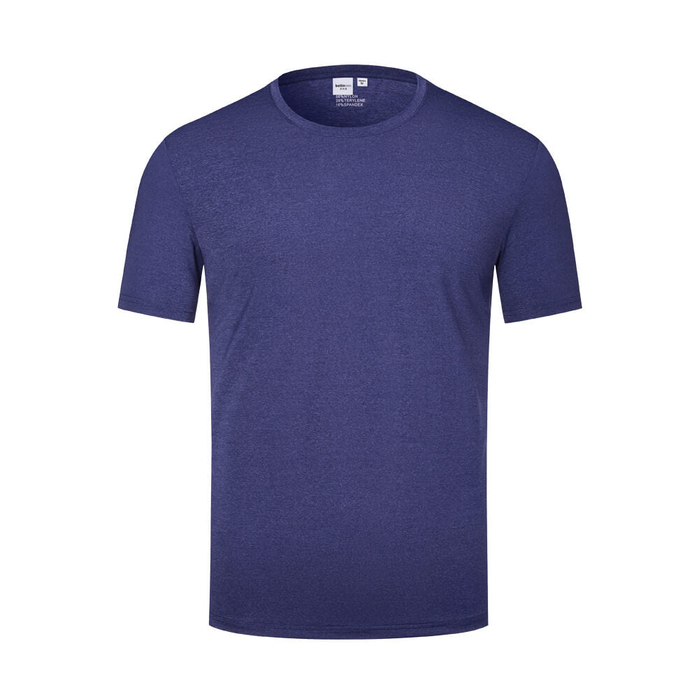 Men's Cool-Dry Ice Silk Tee  UponBasics Purplish Blue XS 