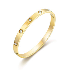 Rose Gold Clasp Bracelet  UponBasics Golden  