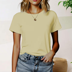 Women's 100% Combed Cotton® Tee  UponBasics Sandy XS 