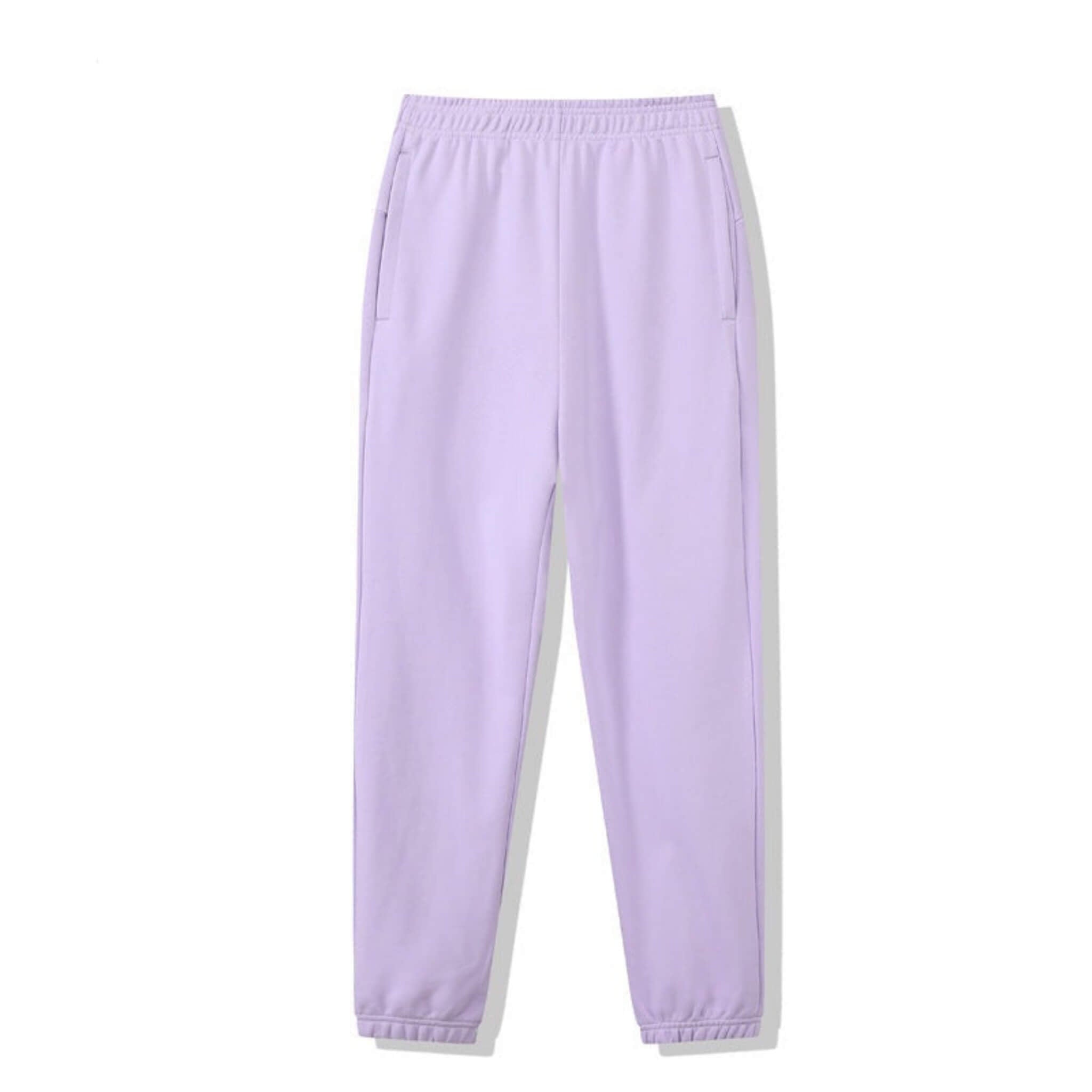 Unisex Loose Casual Jogger Pants  UponBasics Light Purple M 