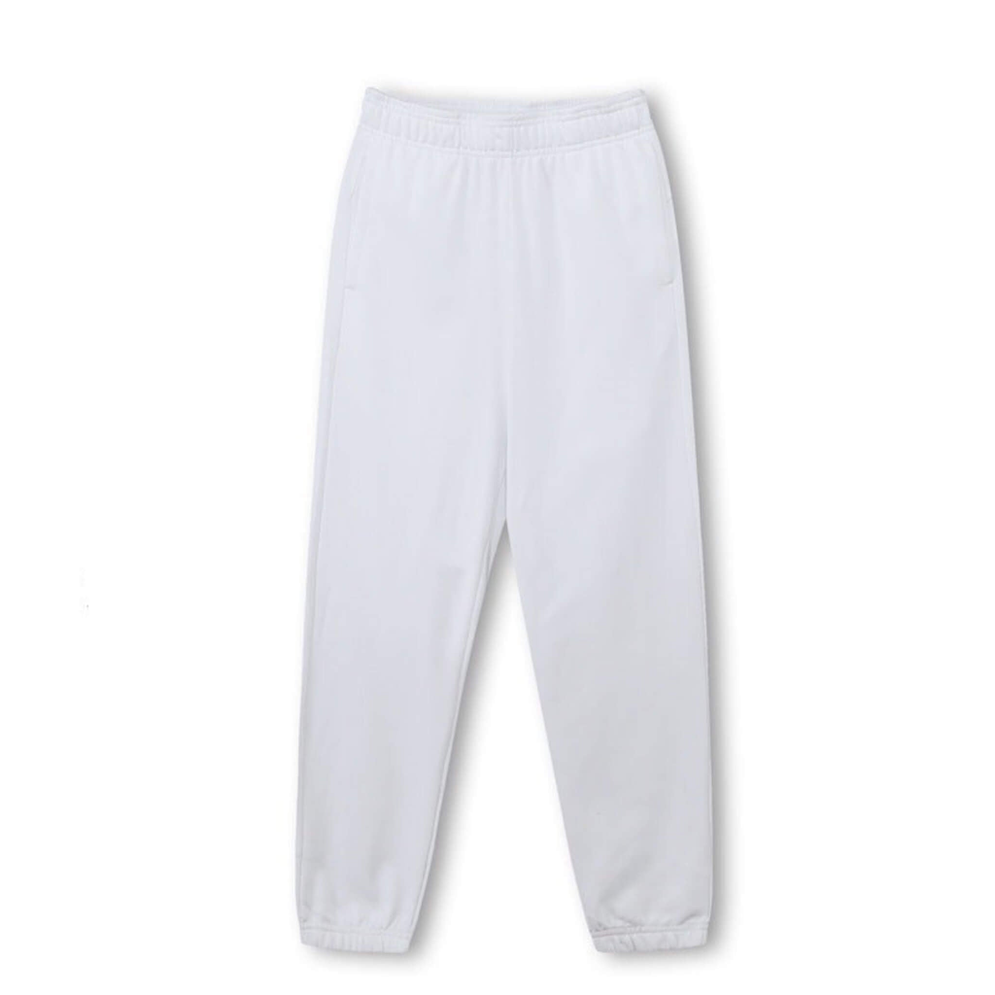 Unisex Loose Casual Jogger Pants  UponBasics White M 