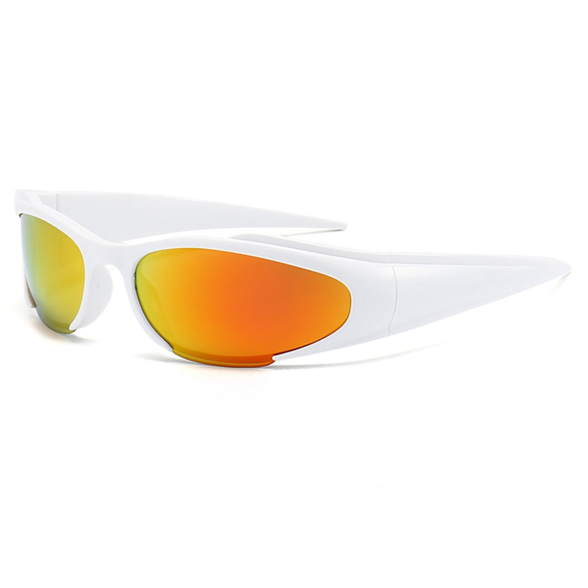 Unisex Cycling Sports Sunglasses  UponBasics White-C2  