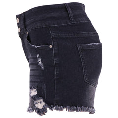 Women's Distressed High-Waisted Jeans  UponBasics   