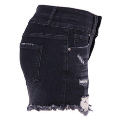 Women's Distressed High-Waisted Jeans  UponBasics   