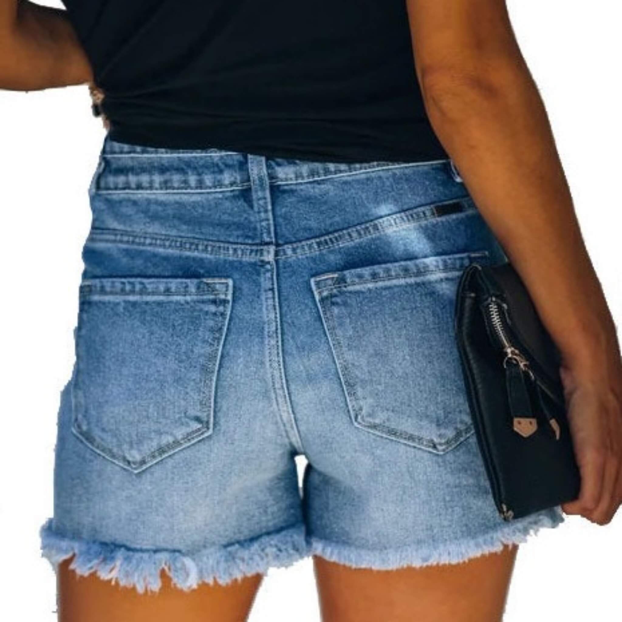 Women's Distressed High-Waisted Jeans  UponBasics   