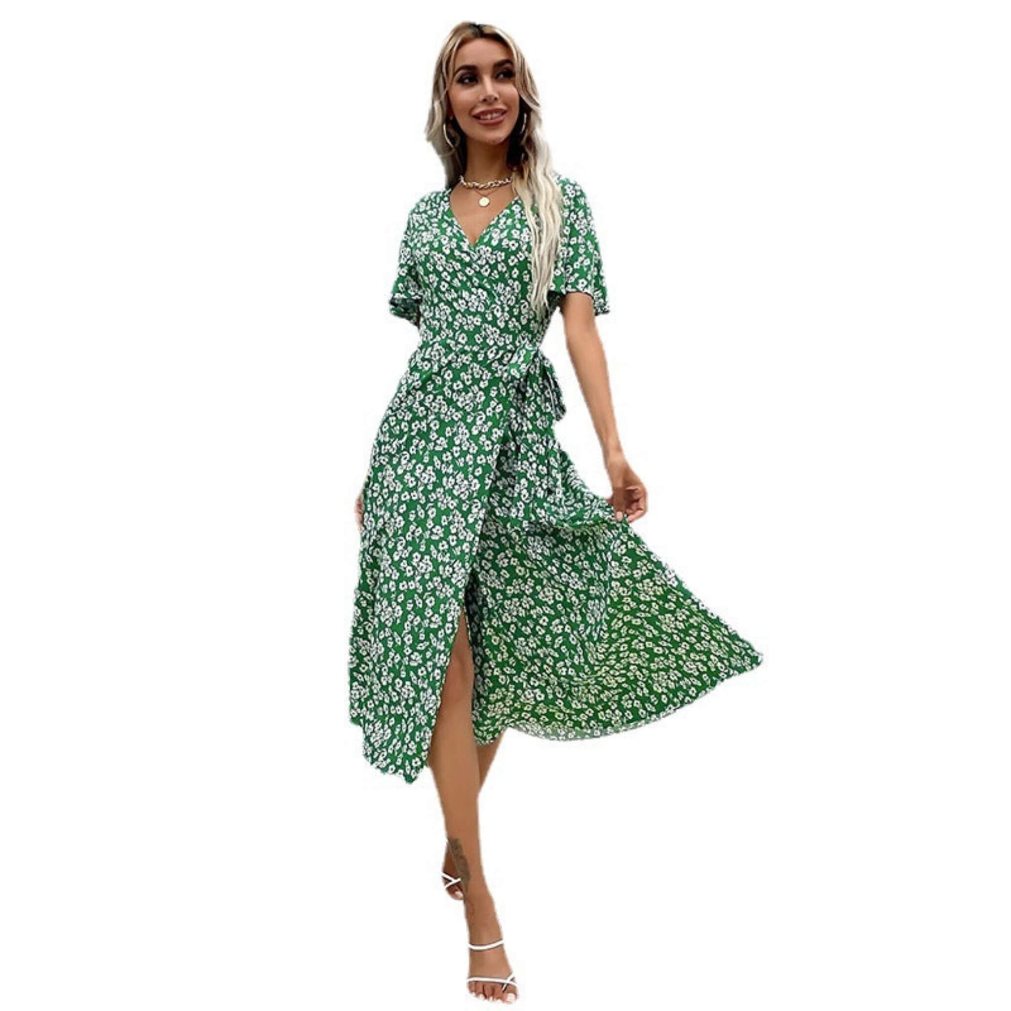 Women's Floral Slim Dress  UponBasics   