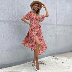 Women's Floral Slim Dress  UponBasics   