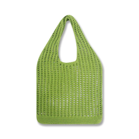 Women's Hollow Knitted Bag  UponBasics Green  
