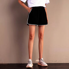 Women's Mid-rise Casual Shorts  UponBasics Black S 