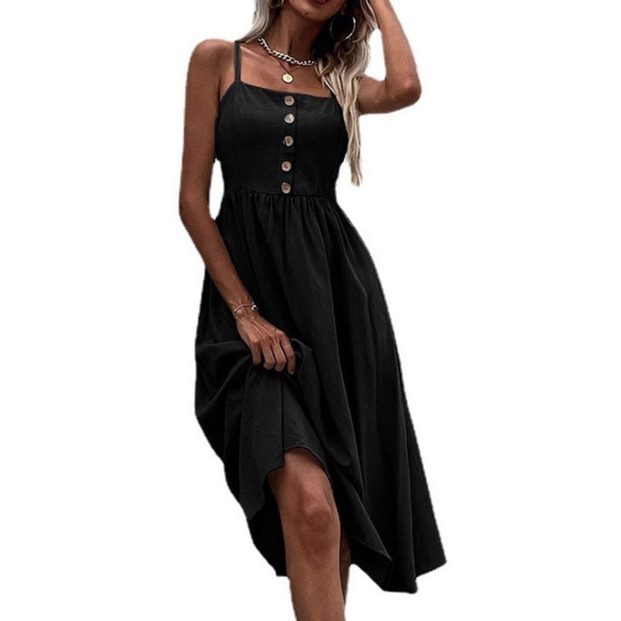 Women's Slim Fit Strap Dress  UponBasics   