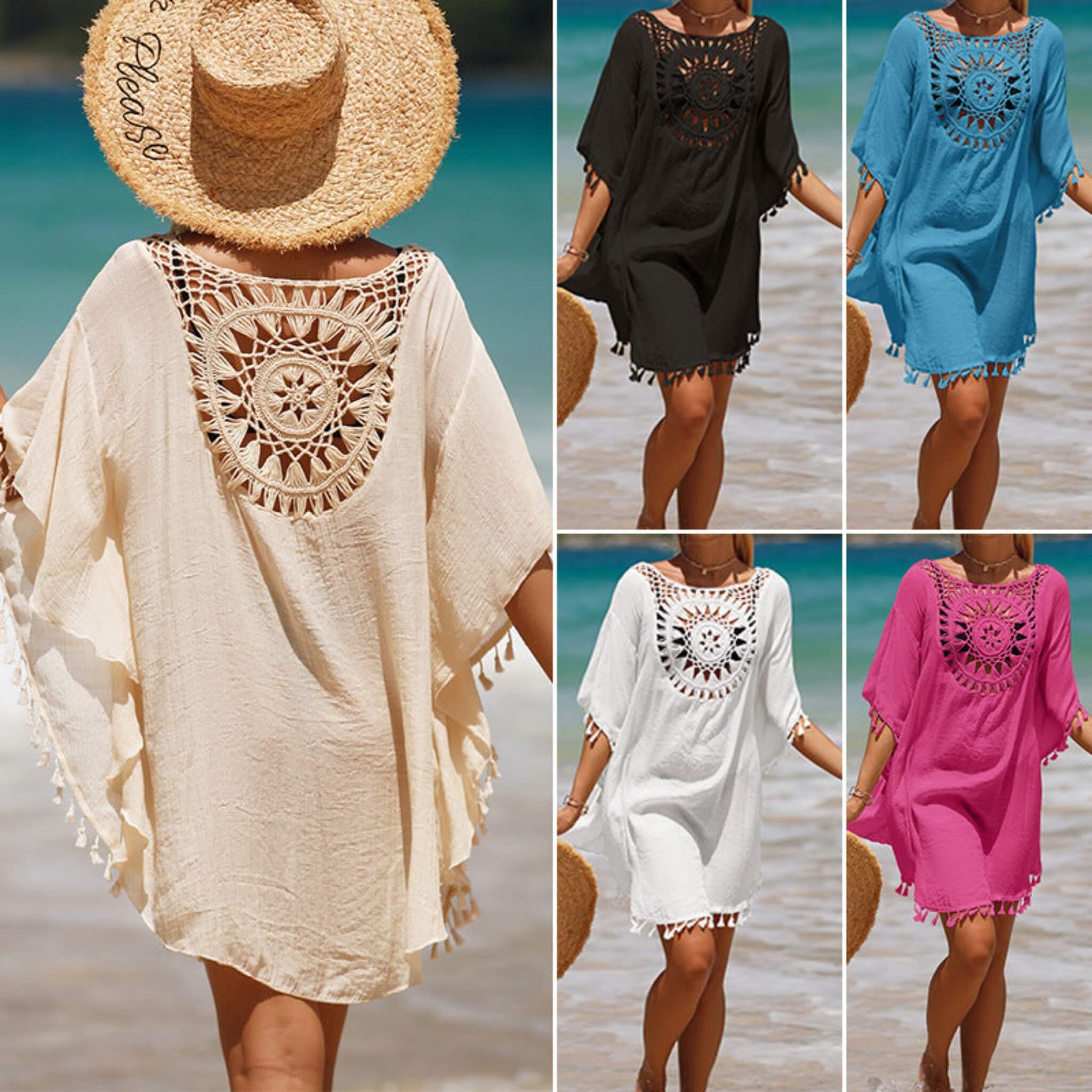 Women's Blouse Beach Dress  UponBasics   