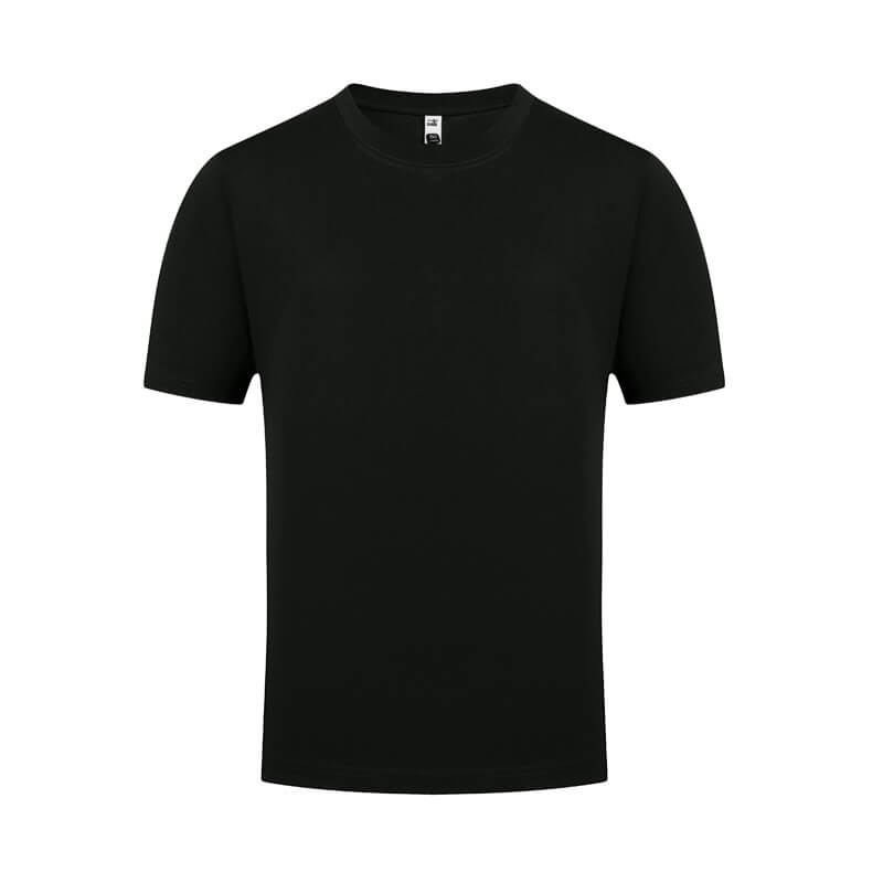 Men's Classic Silk Blend Tee  UponBasics Black XS 