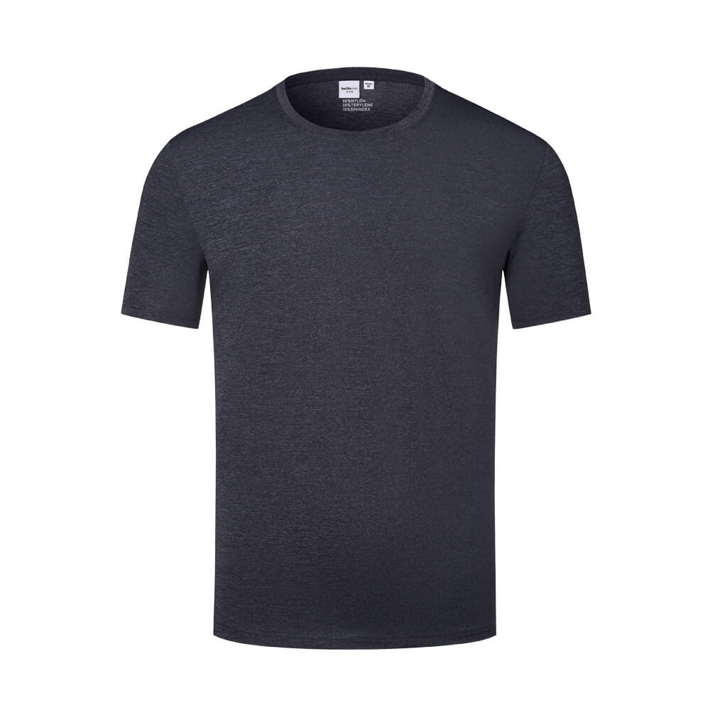 Men's Cool-Dry Ice Silk Tee  UponBasics Black XS 