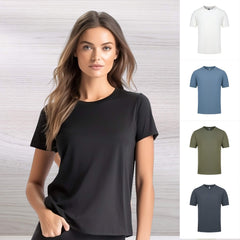 Women's Classic Silk Blend Tee  UponBasics   