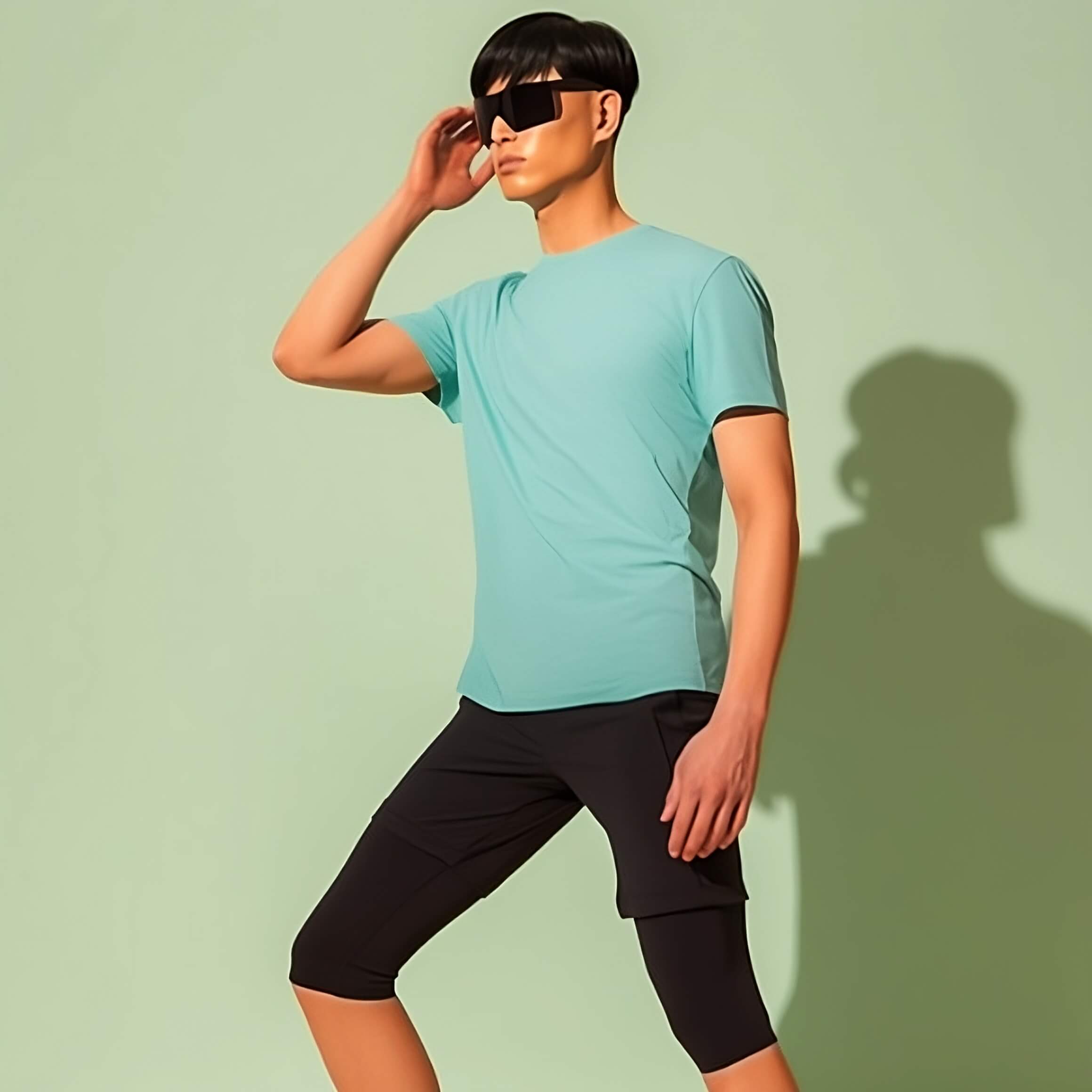 Men's Long-Staple Cotton Cool Tee  UponBasics   