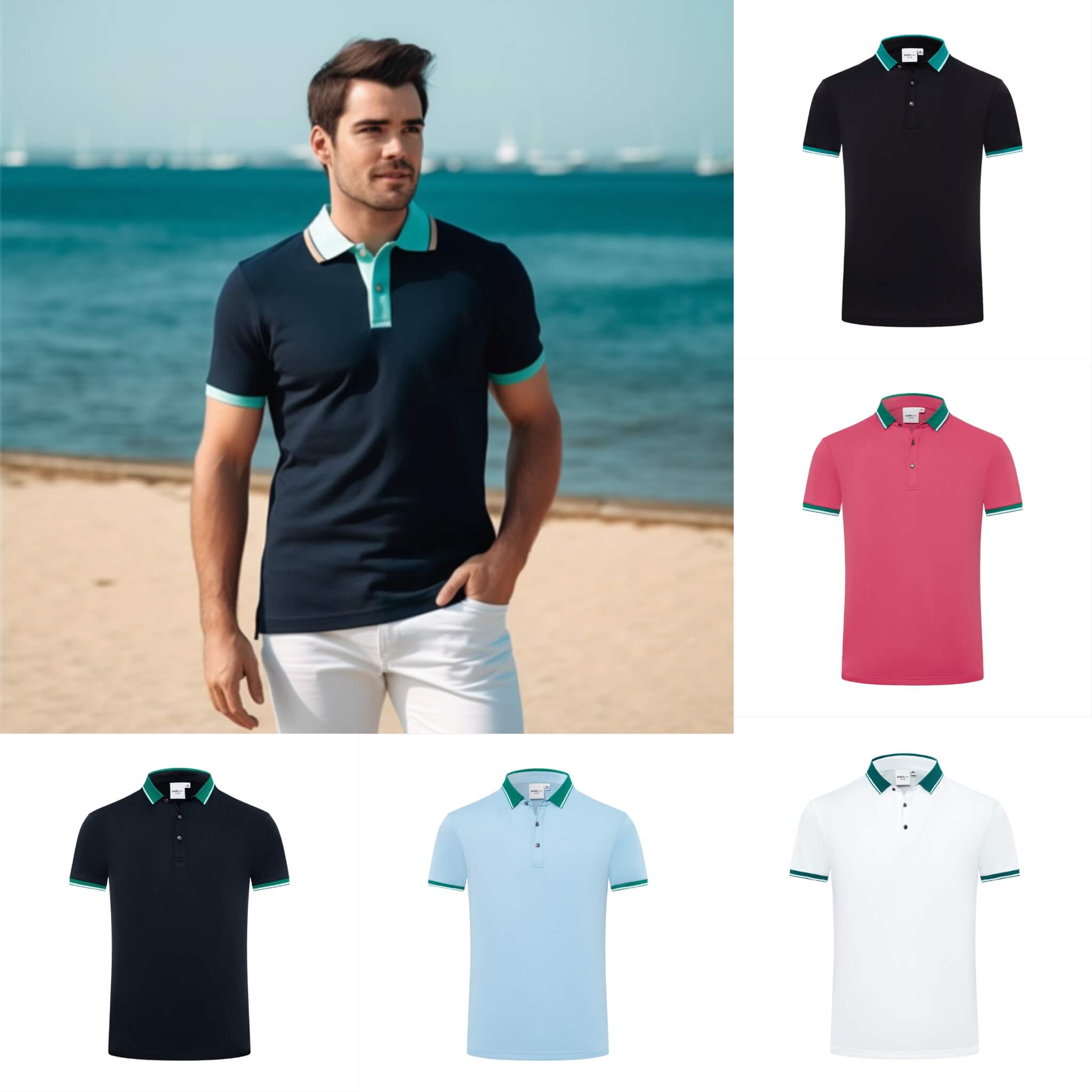 Men's Quick-Dry Sport Polo  UponBasics   