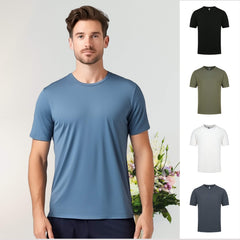 Men's Classic Silk Blend Tee  UponBasics   