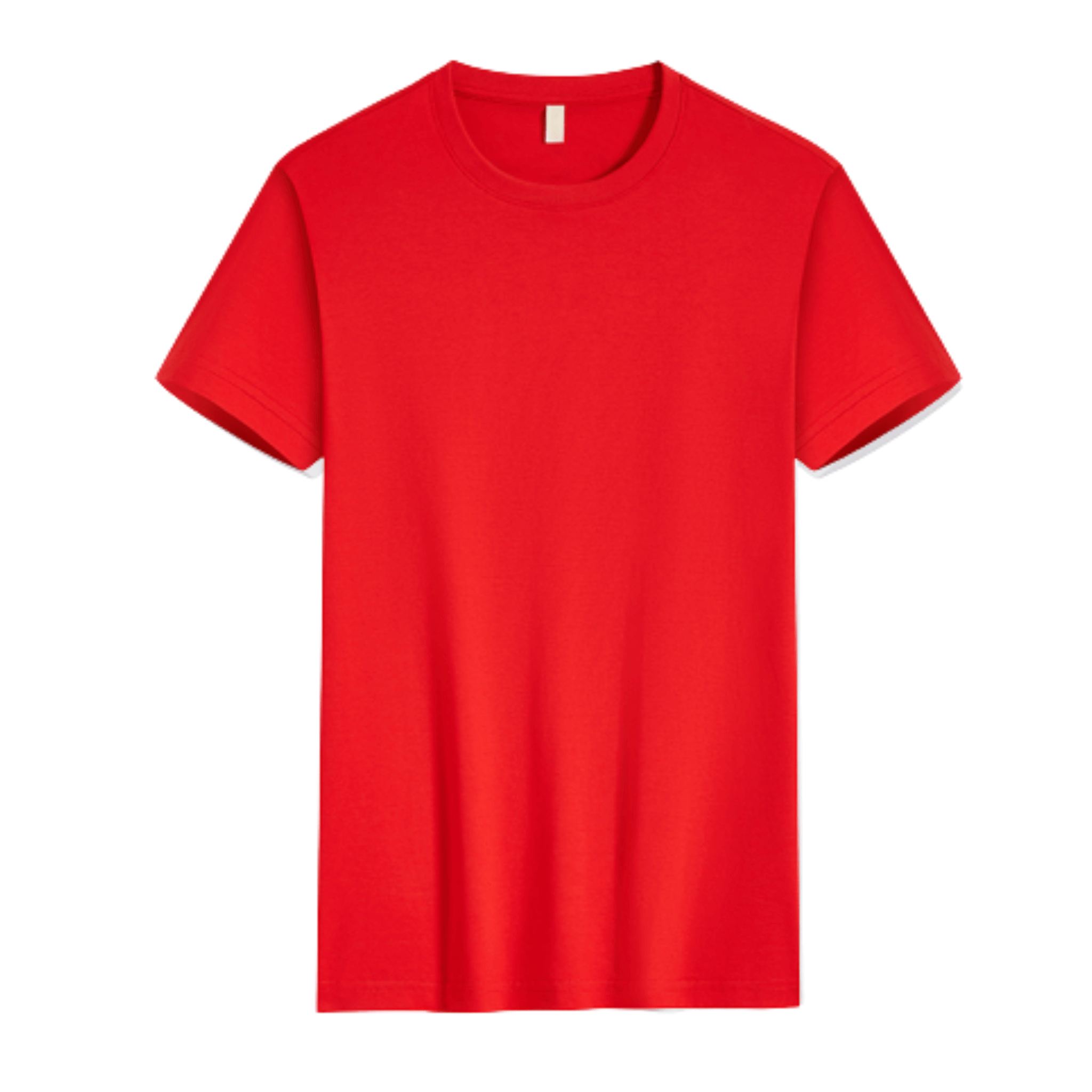 Men's Long-Staple Cotton Cool Tee  UponBasics Red S 