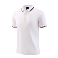 Men's Piqué Cotton Short Sleeve Polo  UponBasics White XS 